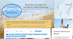 Desktop Screenshot of fewoheiligenhafen.de